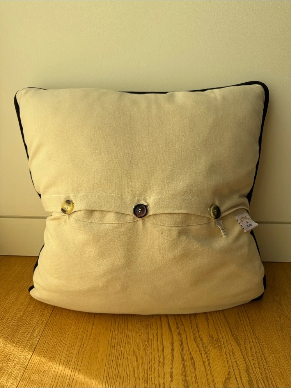 CatStudio Australia Hand-Embroidered Pillow